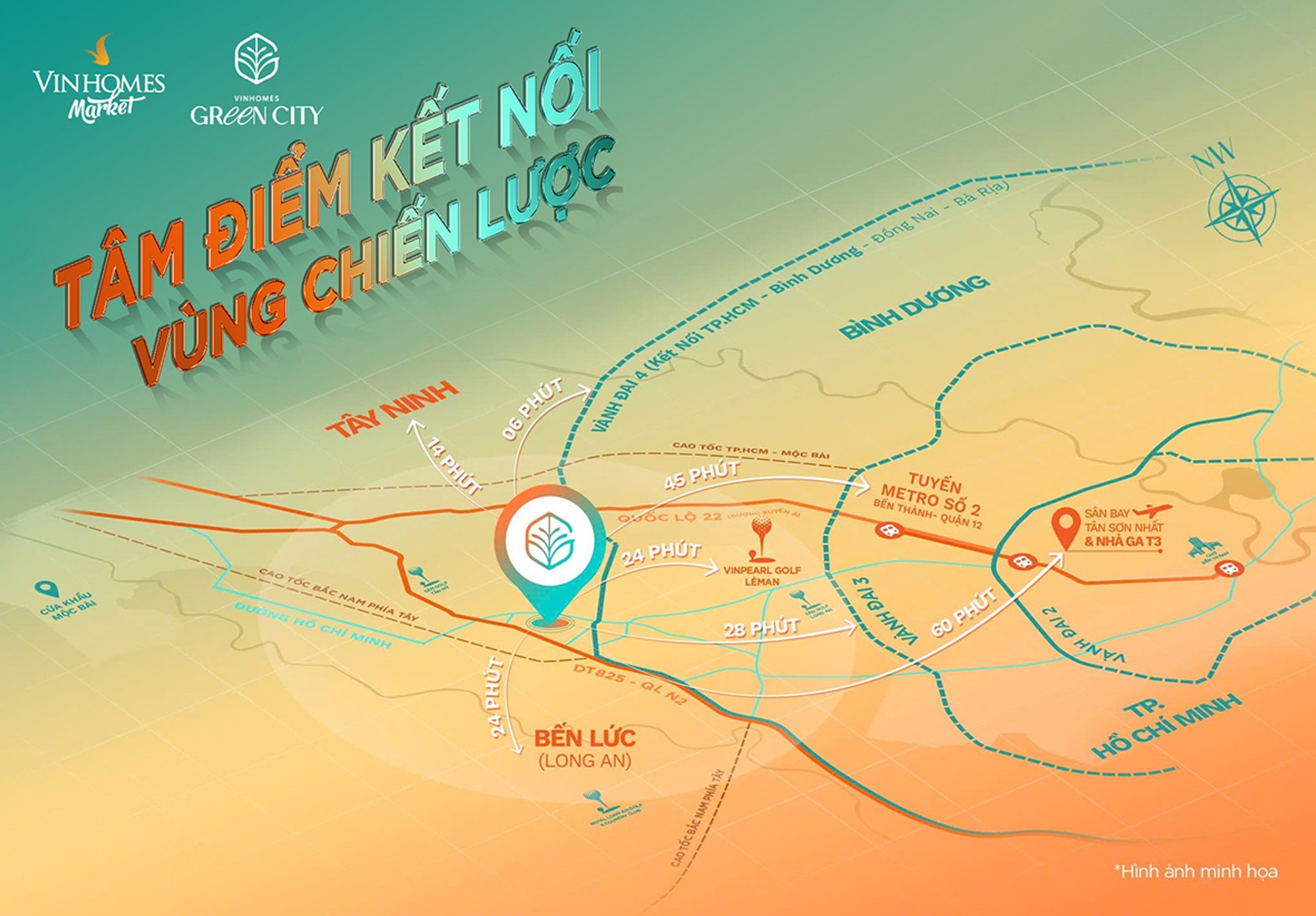 vị trí vinhomes green city